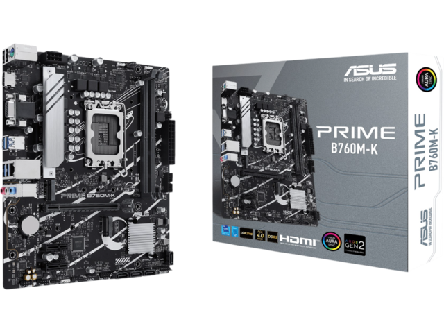 Дънни платки ASUS PRIME B760M-K