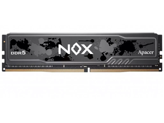 Оперативна памет 8GB DDR5 5600 MT/s Apacer NOX Black