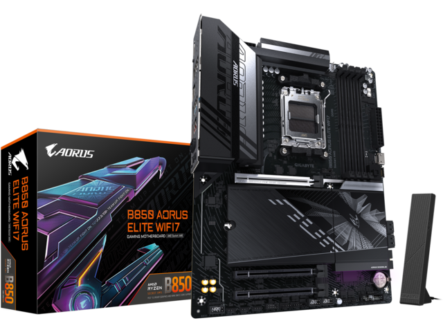 Дънни платки GIGABYTE B850 AORUS ELITE WIFI7