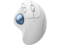 Мишки Logitech ERGO M575S,  Off-White + Blue Ball