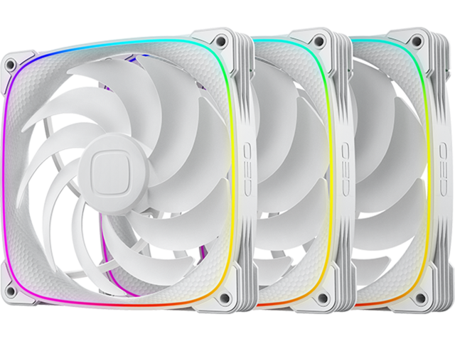 Вентилатори Geometric Future Squama 2503-14 White Triple Pack