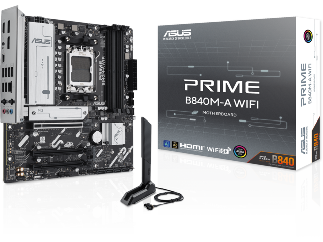 Дънни платки ASUS PRIME B840M-A WIFI