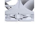 Вентилатори Phanteks M25-120 Gen2 PWM D-RGB Reverse Blade White Triple Pack