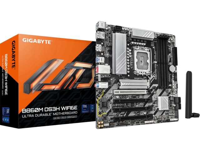 Дънни платки GIGABYTE B860M DS3H WIFI6E