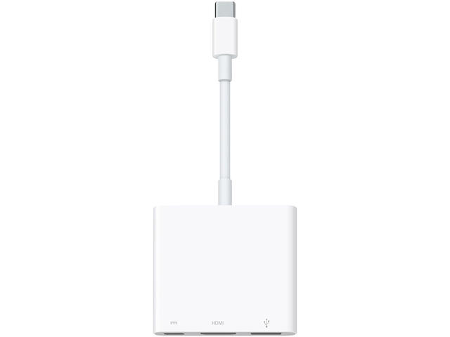Кабели и Адаптери Apple USB-C Digital AV Multiport Adapter, White