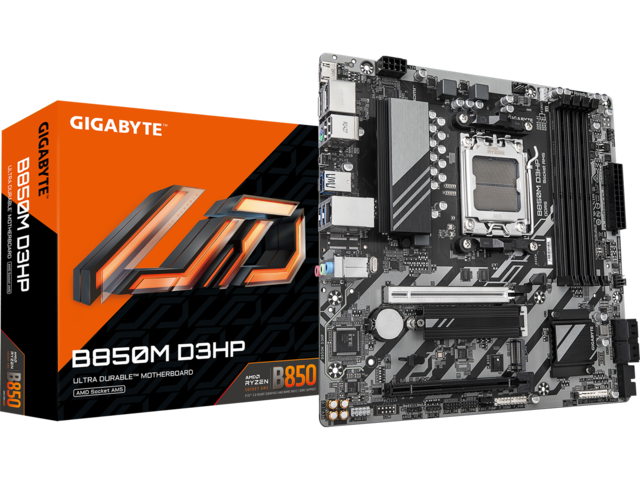 Дънни платки GIGABYTE B850M D3HP