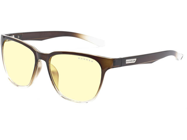 Компютърни очила GUNNAR Berkeley Latte Fade, Amber, Кафяв
