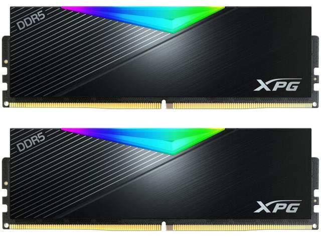 Оперативна памет 32GB (2x16GB) DDR5 6400 MT/s XPG LANCER RGB Black