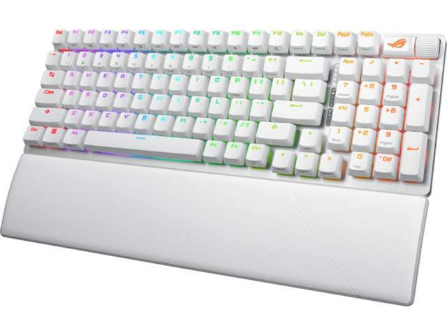 Клавиатури ASUS ROG Strix Scope II 96 Wireless, White