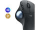 Мишки Logitech ERGO M575S, Graphite + Blue Ball
