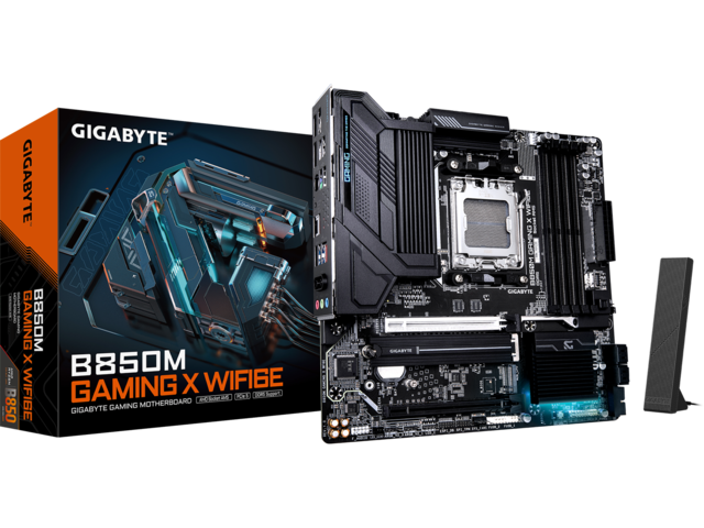 Дънни платки GIGABYTE B850M GAMING X WIFI6E
