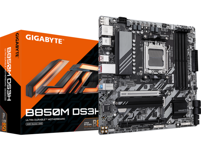 Дънни платки GIGABYTE B850M DS3H