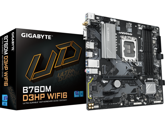 Дънни платки GIGABYTE B760M D3HP WIFI6