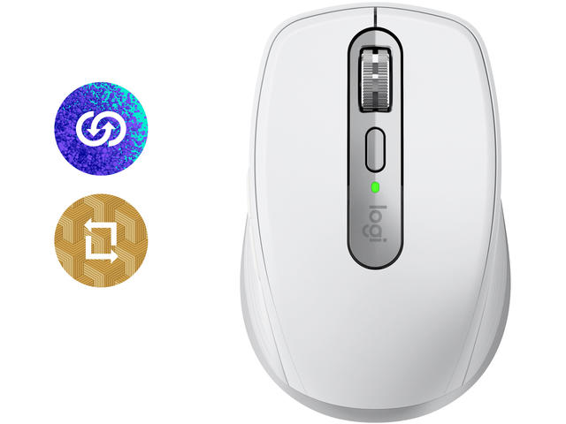 Мишки Logitech MX Anywhere 3S за Mac, Pale Grey