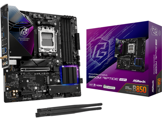 Дънни платки ASRock B850M Riptide WiFi