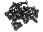 Части и аксесоари EKWB EK-Loop Phillips Head Screw Set M4x10mm - Black 20pcs