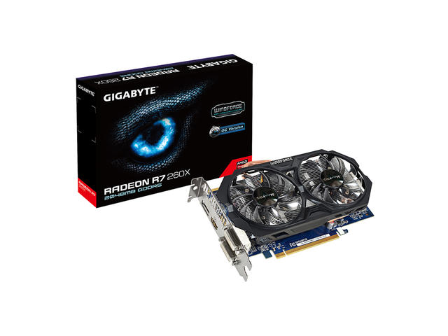 Видео карти Gigabyte AMD Radeon R7 260X rev 2.0