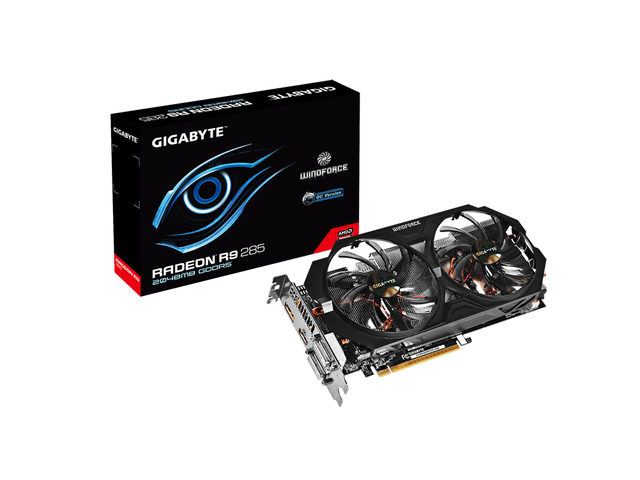 Видео карти Gigabyte Radeon R9 285 2GB GDDR5 Windforce