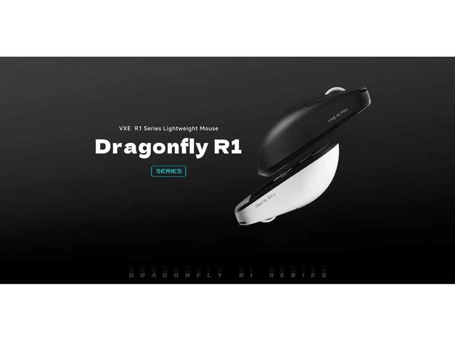 Мишки VXE Wireless Gaming Mouse Dragonfly R1 SE+, White
