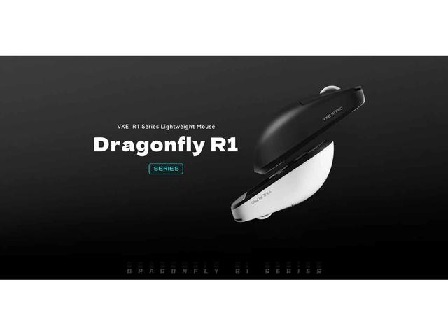 Мишки VXE Wireless Gaming Mouse Dragonfly R1 1K, White