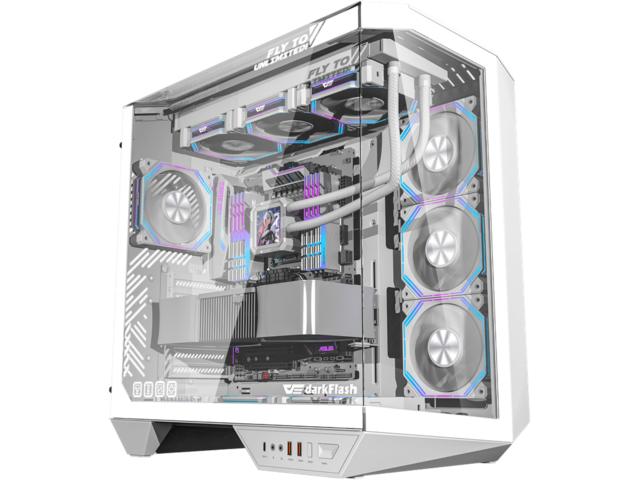 Кутии darkFlash DY470 Ice White