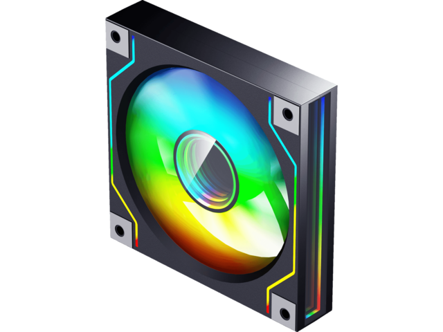 Вентилатори darkFlash DM20 ARGB Black