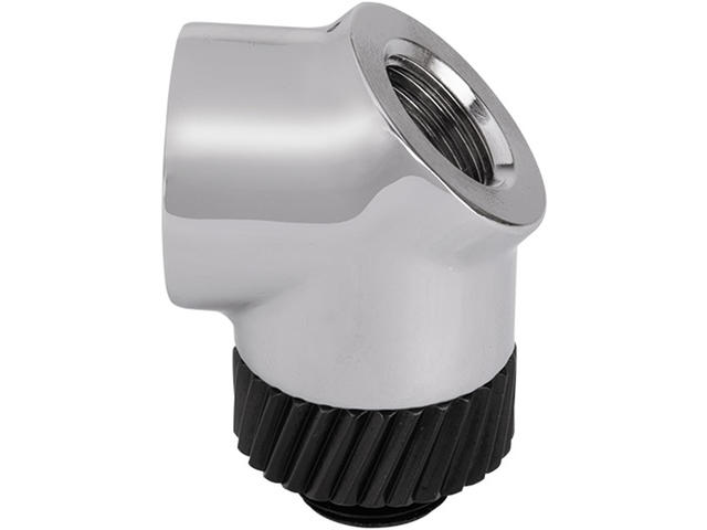 Фитинги Thermaltake Pacific SF 45 Degree Adapter – Silver Black