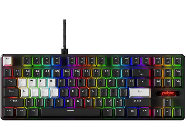Клавиатури Pulsar PCMK 2 HE TKL ANSI - 8K, Black