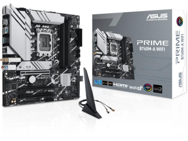 Дънни платки ASUS PRIME B760M-A WIFI