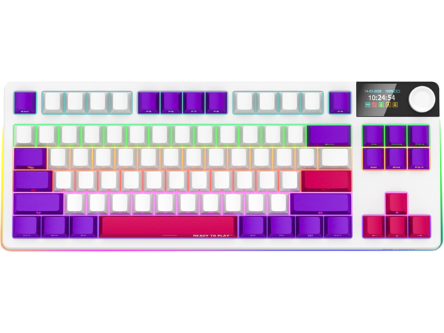Клавиатури LORGAR KBP70TKLW, White, EN layout