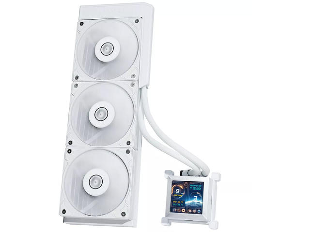 Охладители Lian Li HydroShift LCD 360S White