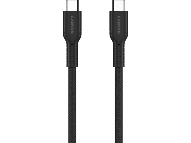 Кабели и Адаптери Canyon Charge & Sync Cable OnWire 60CL , Black