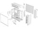 Кутии Fractal Design Meshify 3 XL Ambience Pro RGB White TG Clear Tint