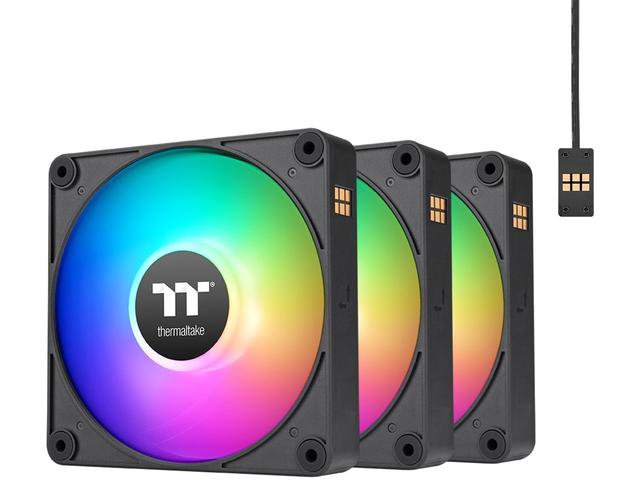 Вентилатори Thermaltake CT140 EX ARGB Sync Black 3-Fan Pack