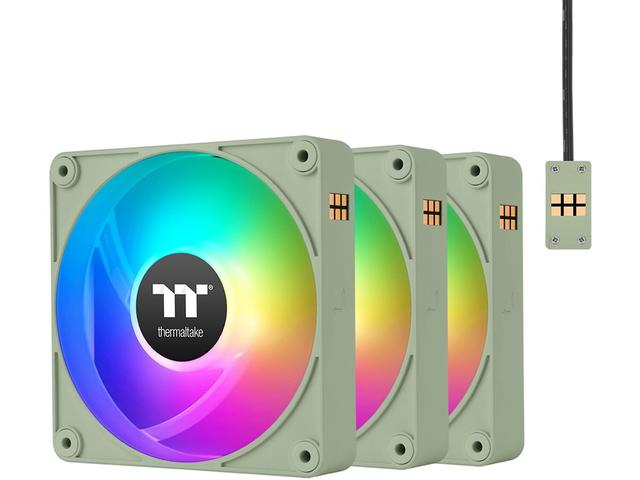 Вентилатори Thermaltake CT140 EX Reverse ARGB Sync Matcha Green 3-Fan Pack