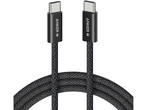 Кабели и Адаптери Anker Zolo USB C to USB C 240W Braided Fast Charging Cable A8060, Black