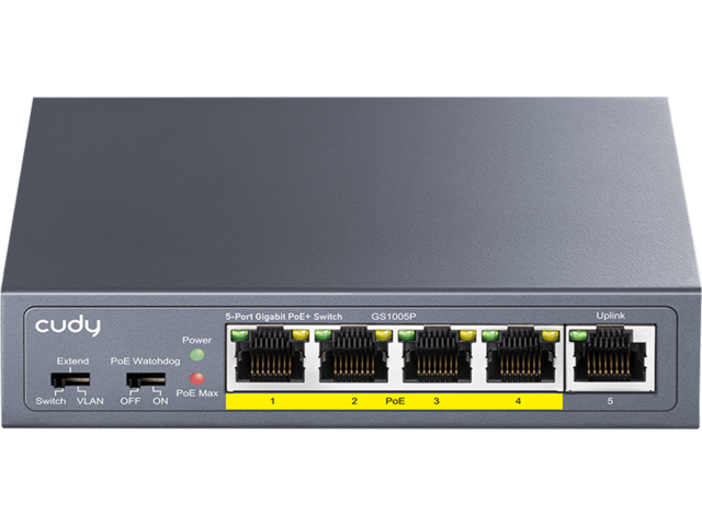 Мрежово оборудване Cudy GS105P