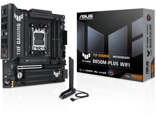 Дънни платки ASUS TUF GAMING B850M-PLUS WIFI