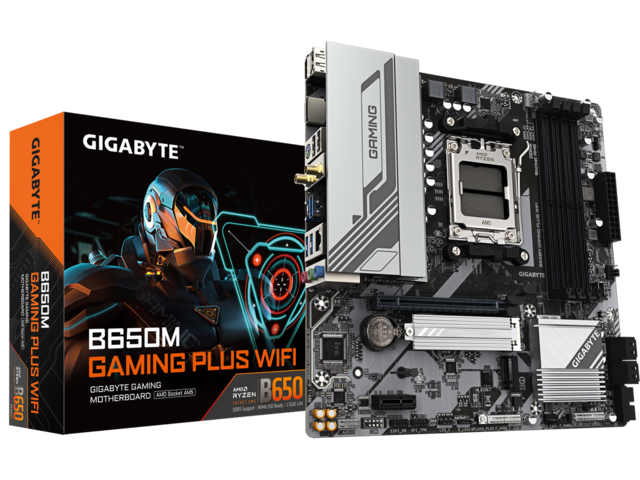 Дънни платки GIGABYTE B650M GAMING PLUS WIFI