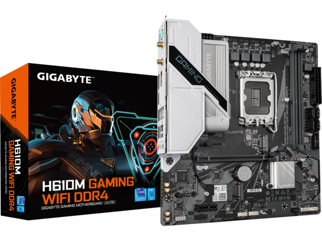 Дънни платки GIGABYTE H610M GAMING WIFI DDR4