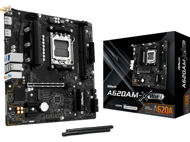 Дънни платки ASRock A620AM-X WiFi
