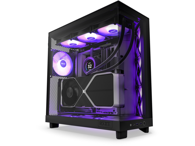 Кутии NZXT H6 Flow RGB Matte Black
