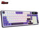 Клавиатури Royal Kludge RK-S98 Light Cloud, Blackberry Mousse