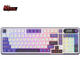 Клавиатури Royal Kludge RK-S98 Light Cloud, Blackberry Mousse