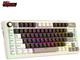 Клавиатури Royal Kludge RK L75 Mocha Grey, Cream switch