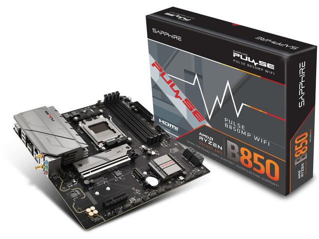 Дънни платки Sapphire PULSE B850M WIFI