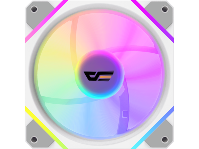 Вентилатори darkFlash DM12 Pro Reverse ARGB White