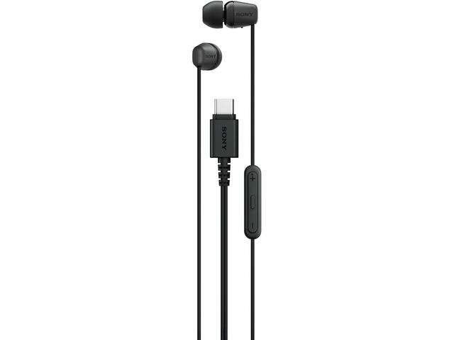 Слушалки Sony IER-EX15C USB-C, Black