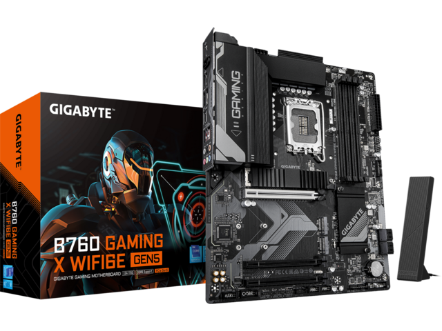 Дънни платки GIGABYTE B760 GAMING X WIFI6E GEN5