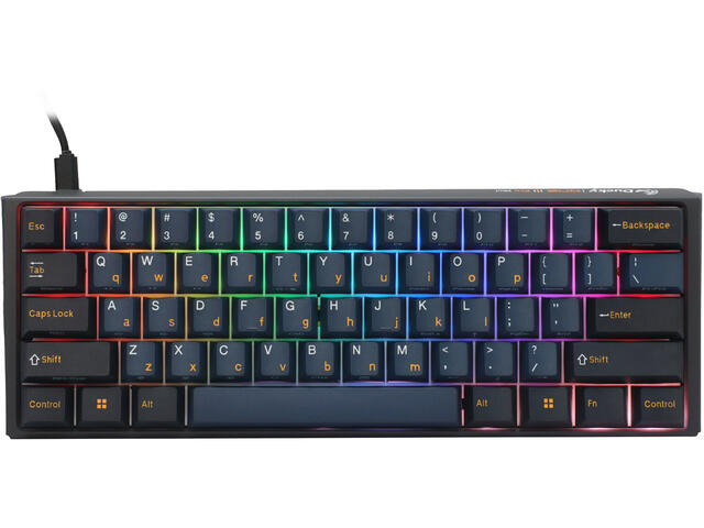 Клавиатури Ducky One 3 Pro Mini Nazca Line - 8K, Cherry MX2A RGB Red [Linear]